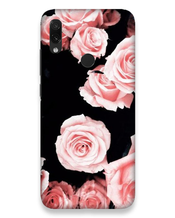 Pink roses  |  Xiaomi Redmi Note 7 Phone Case