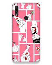 Bad Girl  |  Redmi Note 7 Phone Case