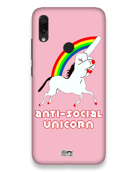 ANTI-SOCIAL UNICORN  |  Xiaomi Redmi Note 7 Phone Case