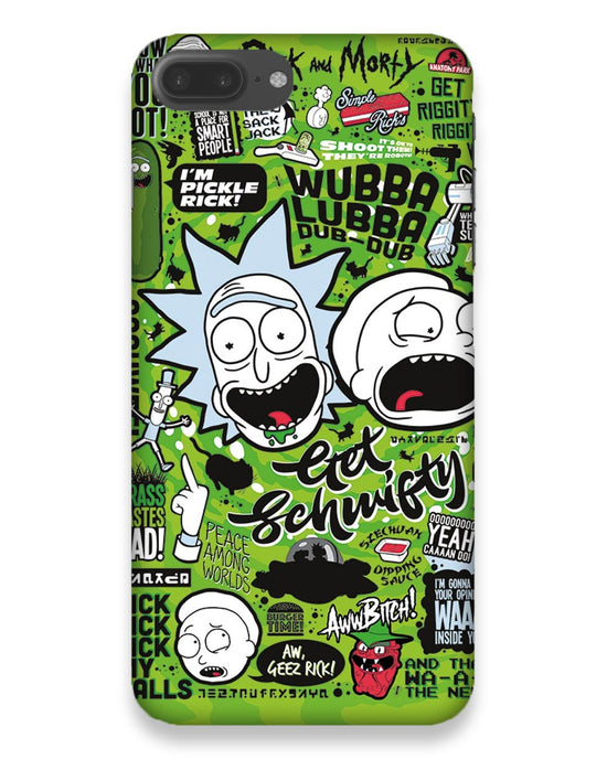 Rick and Morty adventures fanart |  iphone 7 plus Phone Case