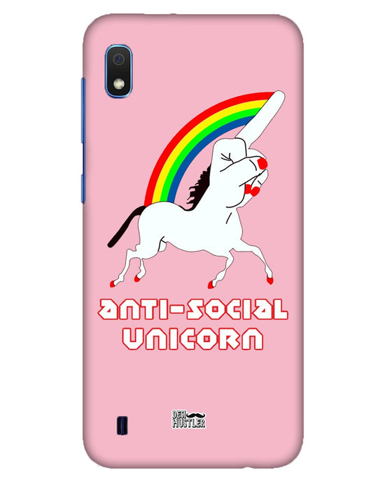 Anti-Social Unicorn  |  Samsung Galaxy A10 Phone Case
