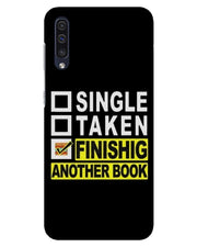 Bibliophile status | Samsung Galaxy A50 Phone Case