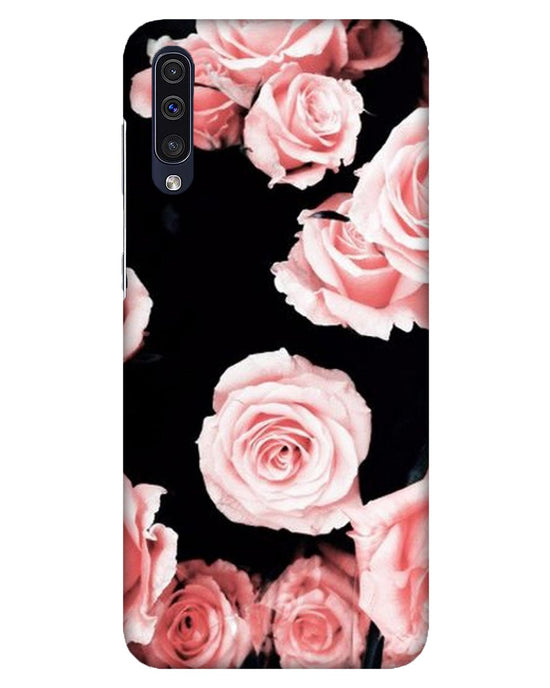 Pink roses  |  Samsung Galaxy A50 Phone Case