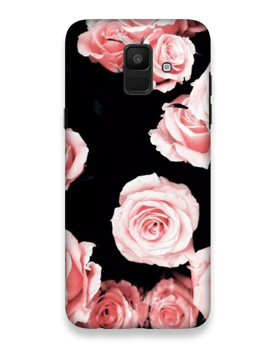 Pink roses  |  samsung galaxy A6 2018 Phone Case