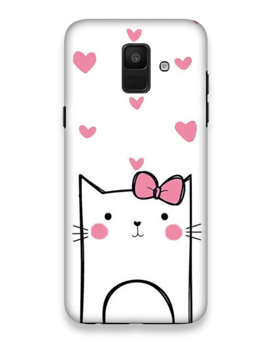 Kitty love  |  samsung galaxy a6 2018 Phone Case