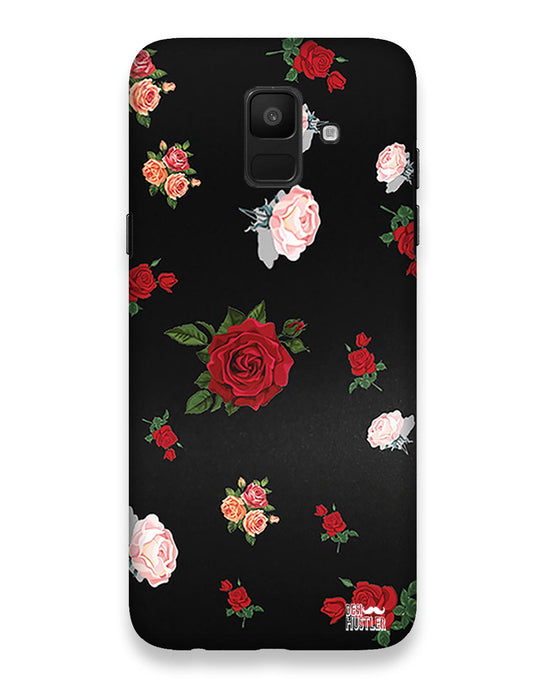 pink rose  |  Samsung Galaxy A6 2018 Phone Case