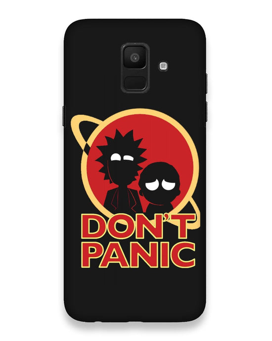Don't panic |  samsung galaxy a6 2018 Phone Case