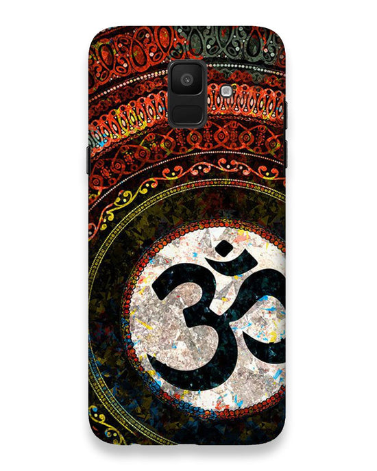 Om Mandala  | samsung galaxy A6 2018 Phone Case