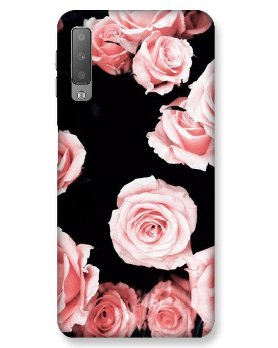 Pink roses  |  samsung galaxy A7 Phone Case