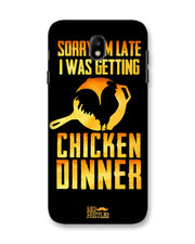 sorry i'm late, I was getting chicken Dinner| Samsung Galaxy C7 Pro Phone Case