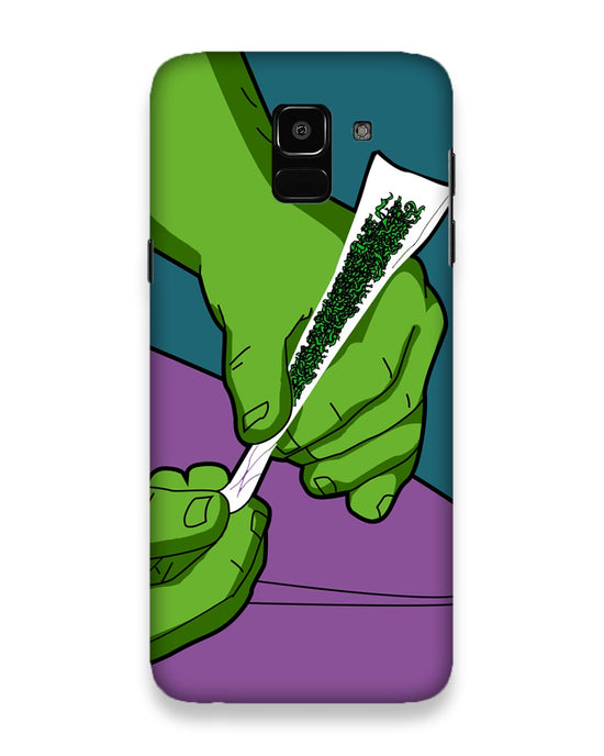 The Incredible Green | Samsung Galaxy J6 Phone Case