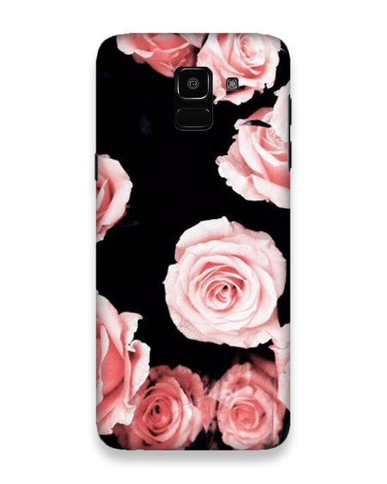 Pink roses  |  samsung galaxy j6 Phone Case