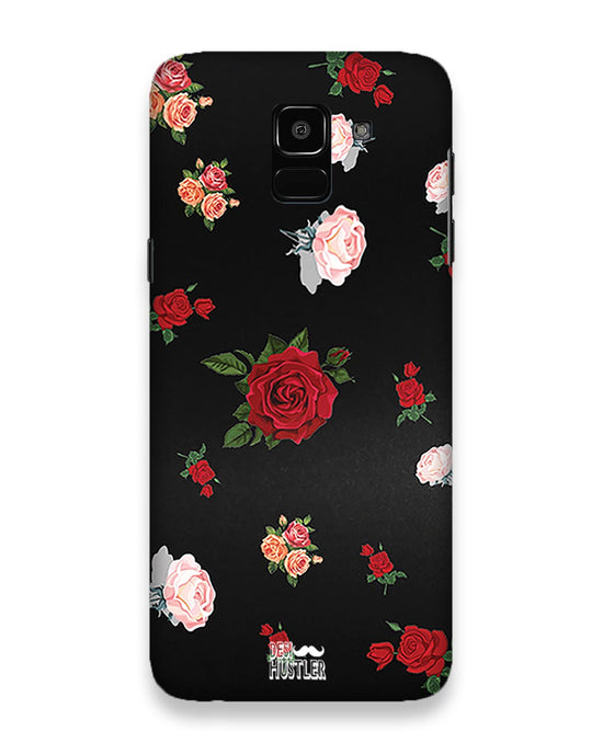 pink rose  |  Samsung Galaxy j6 Phone Case