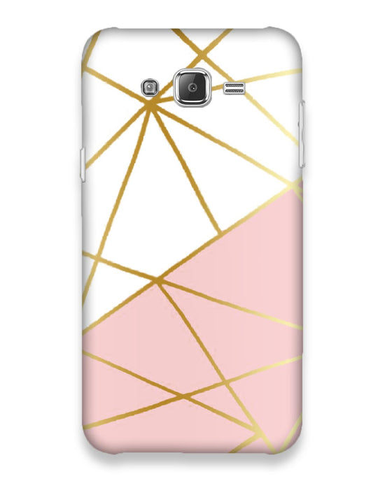 Pink & Gold |  samsung galaxy j7 Phone Case