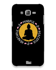 MINDFUL HEARTFUL PEACEFUL | samsung galaxy j7 Phone Case