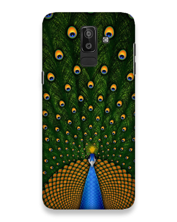 peacock  |  samsung galaxy j8 Phone Case