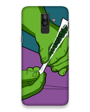 The Incredible Green | Samsung Galaxy J8 Phone Case