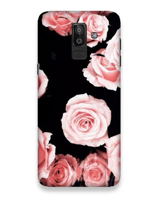 Pink roses  |  samsung galaxy j8 Phone Case