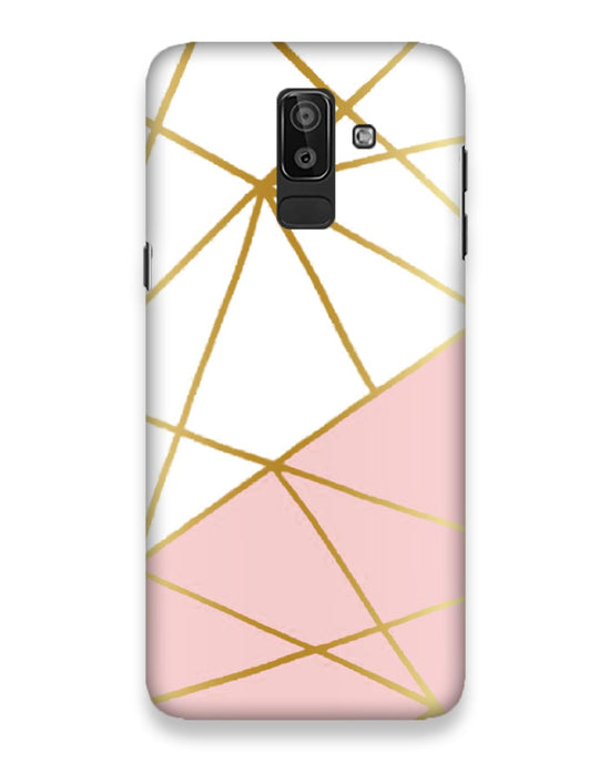 Pink & Gold |  samsung galaxy j8 Phone Case