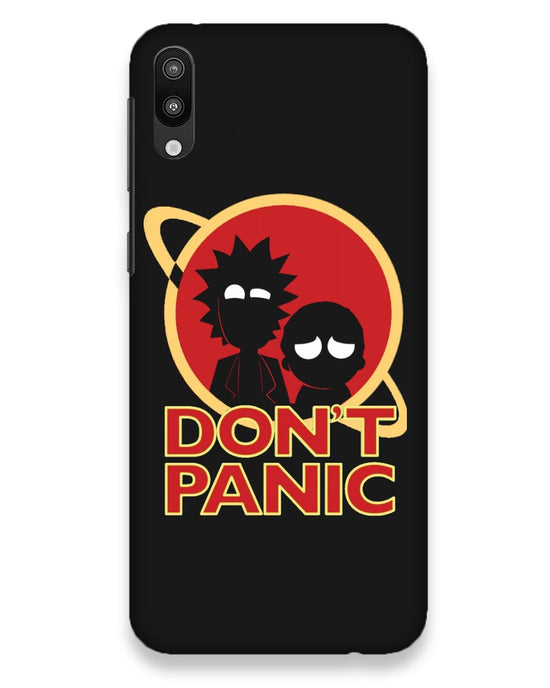 Don't panic  |  samsung galaxy m10 Phone Case