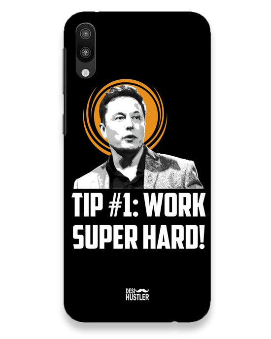 Work super hard | samsung galaxy m10 Phone Case