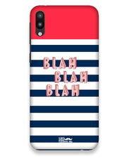 BLAH BLAH | Samsung Galaxy M10  Phone Case