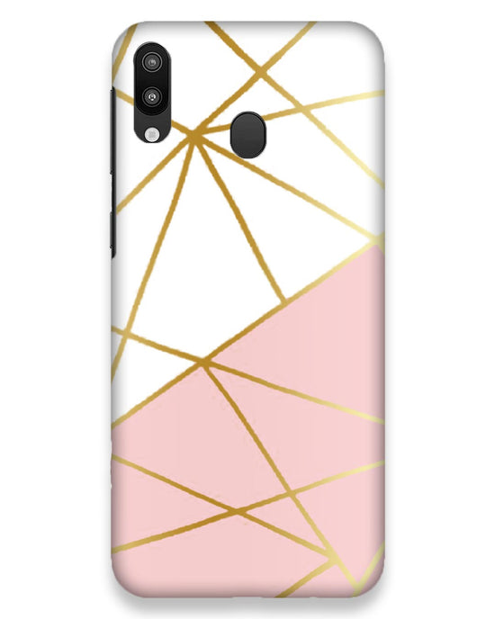 Pink & Gold  |  samsung galaxy m20 Phone Case