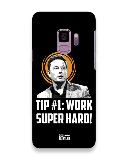 Work super hard | samsung galaxy s9 Phone Case