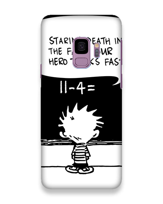 Our Hero Thinks Fast | Samsung Galaxy S9  Phone Case