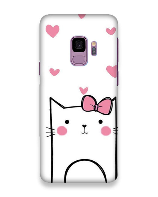 Kitty love  |  samsung galaxy s9 Phone Case