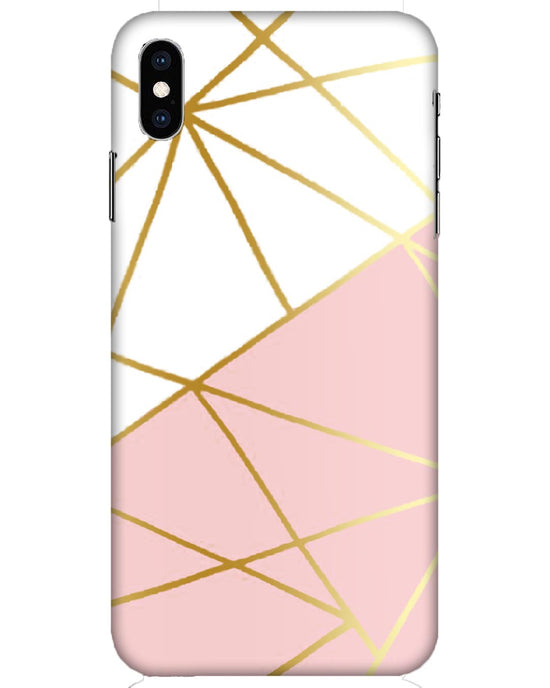 pink and Gold   | iPhone XS Max Phone Case