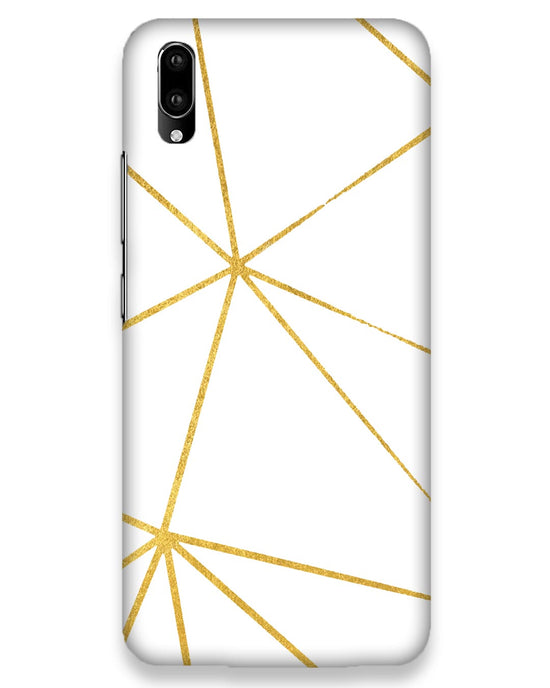 White & Gold  |  vivo v11 pro Phone Case