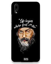 Life begins - OSHO  |  Vivo V11 Pro Phone Case