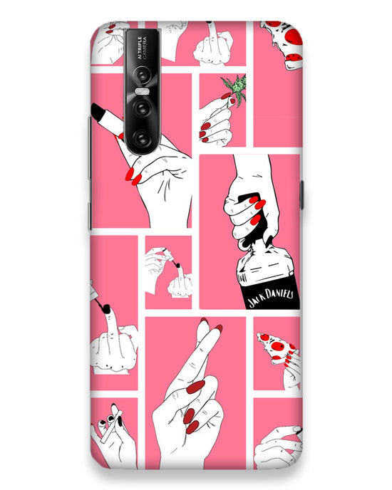 Bad Girl  |  Vivo V15 Phone Case