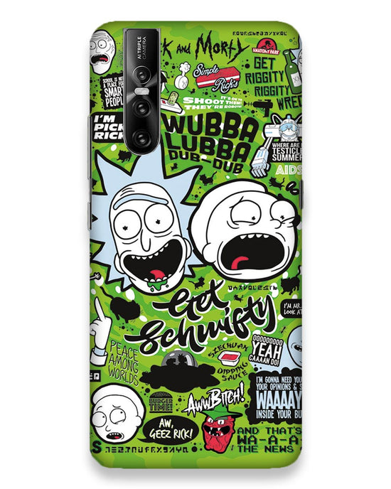 Rick and Morty adventures fanart  | vivo v15  Phone Case