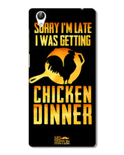 sorry i'm late, I was getting chicken Dinner| Vivo V51L Phone Case