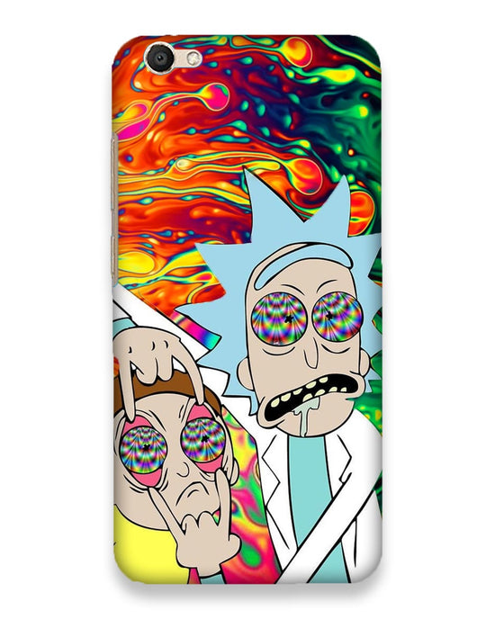 Rick and Morty psychedelic fanart  |  vivo v5 Phone Case