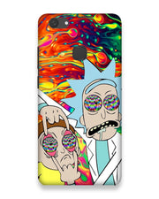 Rick and Morty psychedelic fanart  |  vivo v7 plus Phone Case