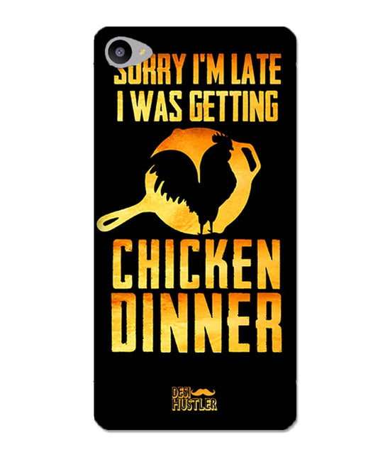 sorry i'm late, I was getting chicken Dinner|  VIVO Y66  Phone Case