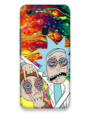 Rick and Morty psychedelic fanart  | vivo v83 Phone Case