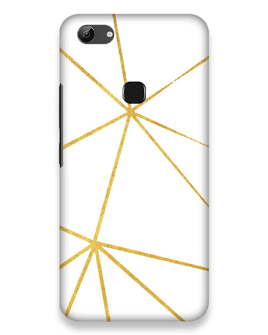 White & Gold | vivo v83 Phone Case