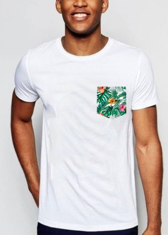 tropical vibes|  t-shirt red