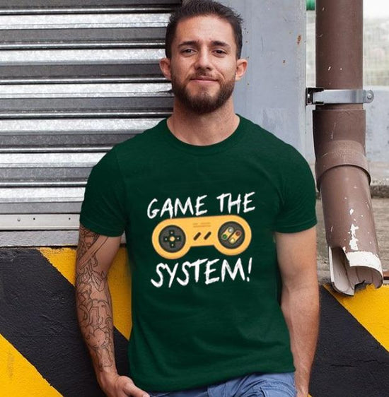 Game the System | Half sleeve Tshirt