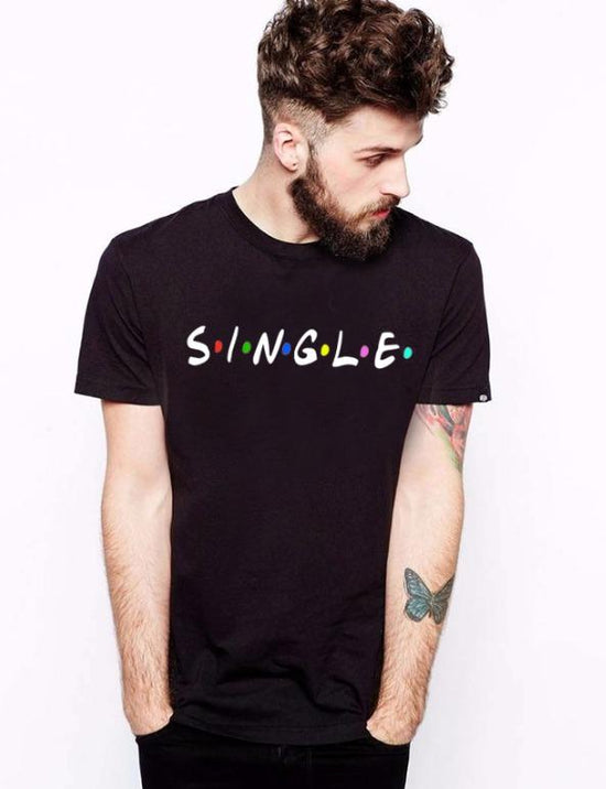 S.I.N.G.L.E  | Half sleeve Tshirt