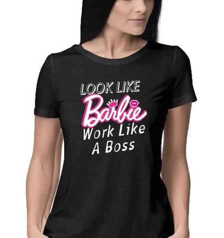 Barbie Boss |  Woman's Half Sleeve Top