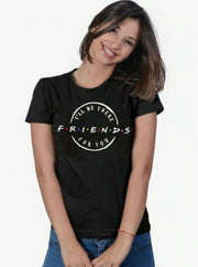 I'll be there for you f.r.i.e.n.d.s fanart |  Woman's Half Sleeve Top