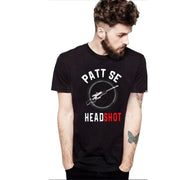 Patt se headshot |  t-shirt black