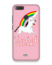 ANTI-SOCIAL UNICORN  |  xiaomi redme mi a1 Phone Case