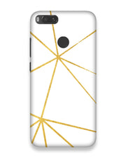 White & Gold | xiaomi mi ai Phone Case