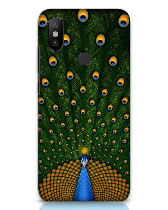 peacock | xiaomi mi a2 Phone Case